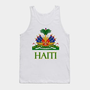 Haiti - Coat of Arms Design Tank Top